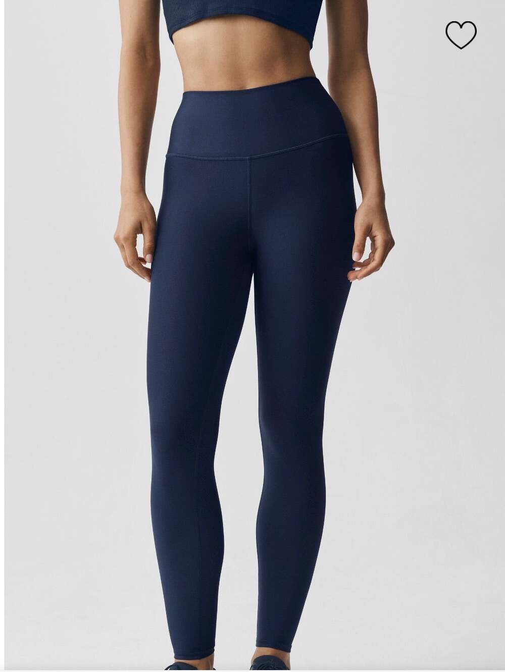 Alo Yoga High Waist Airlift Legging Navy Blue NWT Size Medium